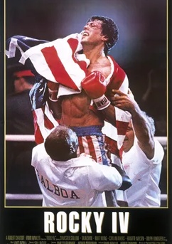 Poster Rocky IV 1985