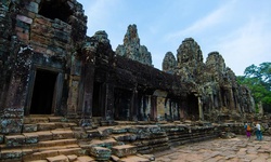 Real image from Bayon Temple