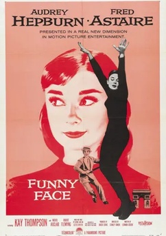 Poster Drôle de frimousse 1957