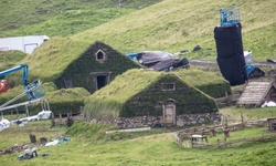 Real image from Icelandic village