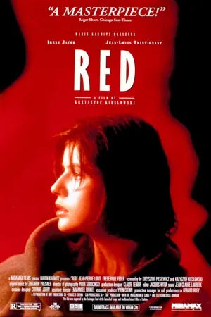 Poster Три цвета: Красный 1994