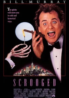 Poster Scrooged 1988