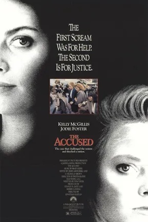  Poster The Accused 1988