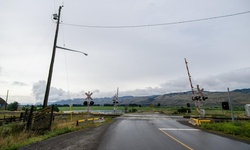 Real image from Railroad Crossing