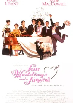 Poster 4 mariages et 1 enterrement 1994