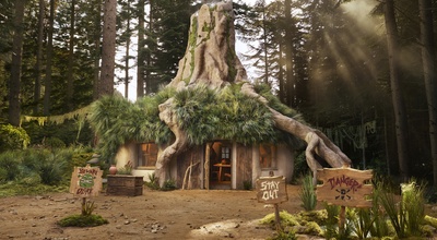 Image A casa do Shrek pode ser alugada no AirBnb.