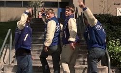 Movie image from Westport High School (lawn)