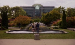 Movie image from Irving K. Barber Learning Centre (UBC)