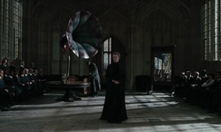 Movie image from Hogwarts (sala de prática/library)