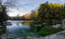 Real image from 30 Foot Pool  (Lynn Canyon Park)