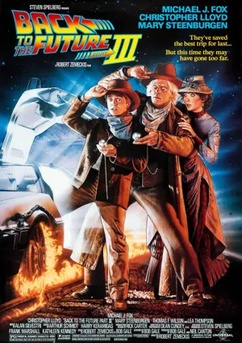 Poster Back to the Future Part III 1990