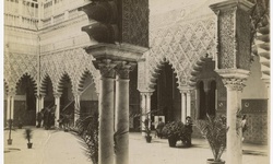 Real image from Palais mudéjar (Alcazar royal de Séville)