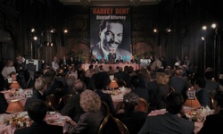 Movie image from Harvey Dent's Press Conference