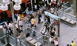 Movie image from Canary Wharf Train Station