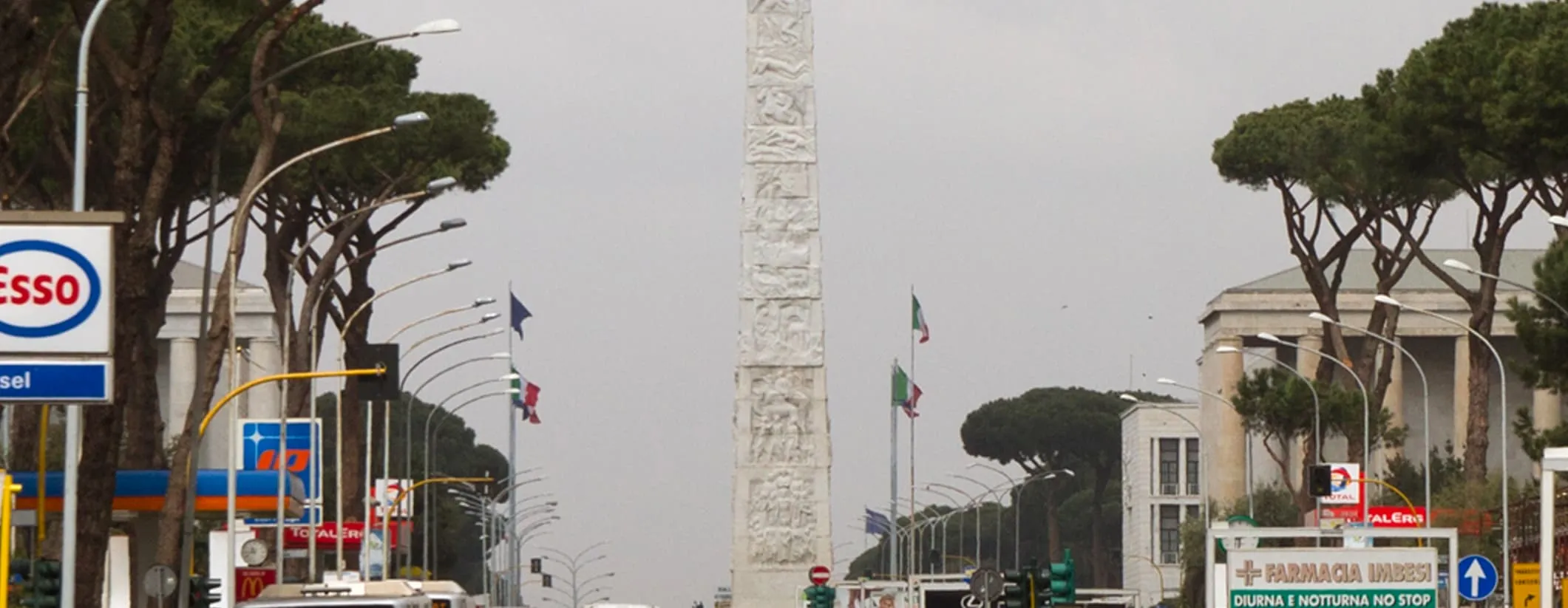 Poster Obelisk of Marconi