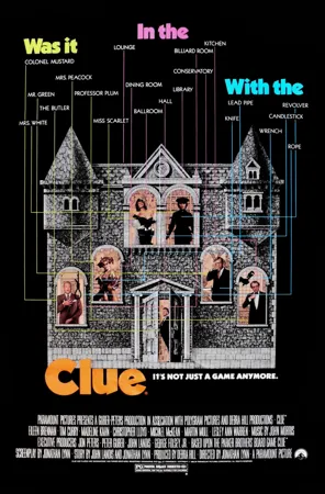 Poster Clue 1985
