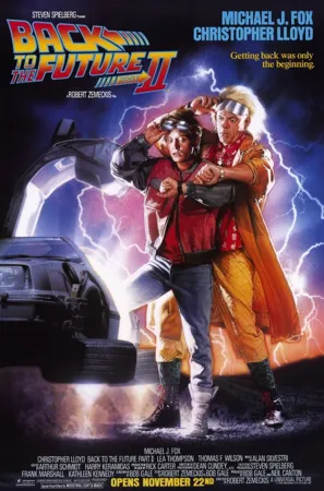 Poster Back to the Future Part II 1989