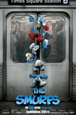 Poster The Smurfs 2011