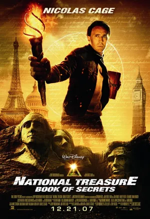 Poster National Treasure: Book of Secrets 2007