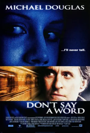 Poster Don't Say a Word 2001