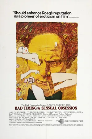 Poster Bad Timing: A Sensual Obsession 1980