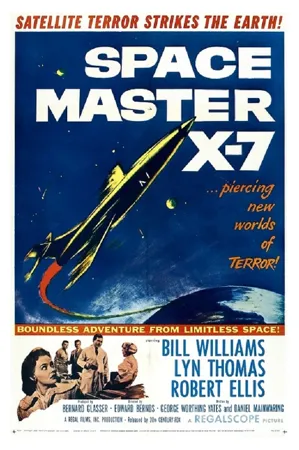 Poster Space Master X-7 1958