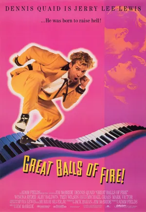 Poster Great Balls of Fire! 1989