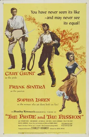 Poster The Pride and the Passion 1957