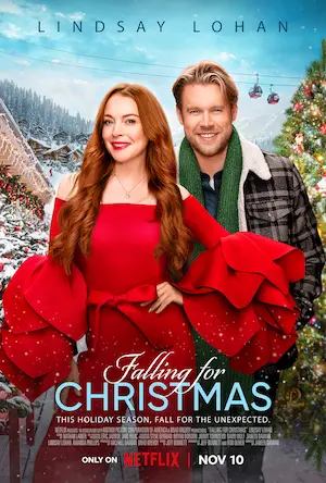 Poster Falling For Christmas 2022