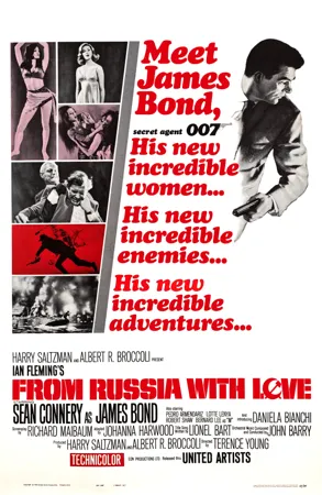 Poster From Russia with Love 1963