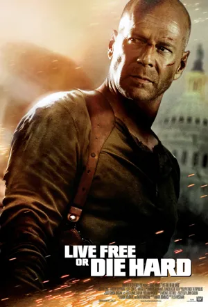Poster Live Free or Die Hard 2007