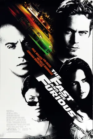 Poster The Fast and the Furious 2001