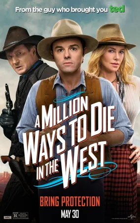 Poster A Million Ways to Die in the West 2014