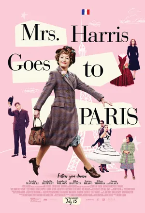 Poster Mrs. Harris Goes to Paris 2022